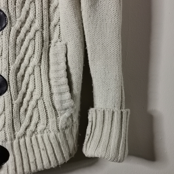 Horn Button Cardigan Sweater - Picture 4 of 11